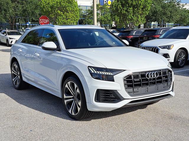 used 2022 Audi Q8 car, priced at $52,998