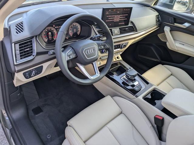 new 2025 Audi Q5 car, priced at $55,085