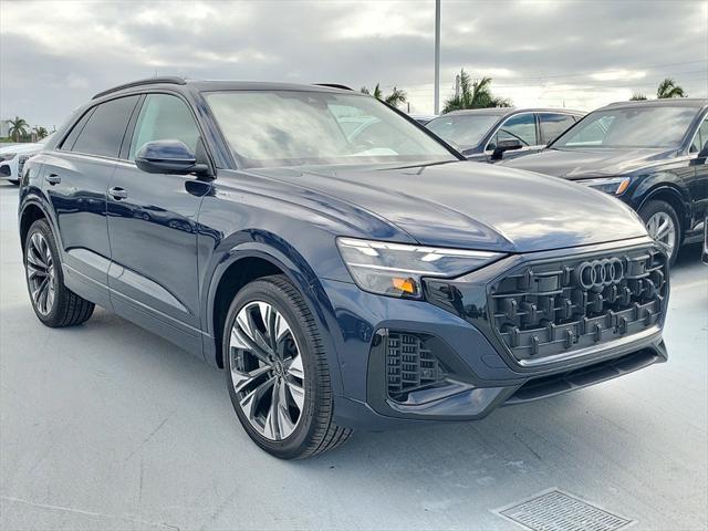 new 2025 Audi Q8 car, priced at $83,115