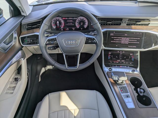 new 2025 Audi A6 car, priced at $67,070