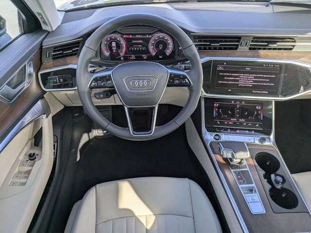 new 2025 Audi A6 car, priced at $63,070