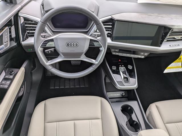 new 2025 Audi Q4 e-tron car, priced at $54,990