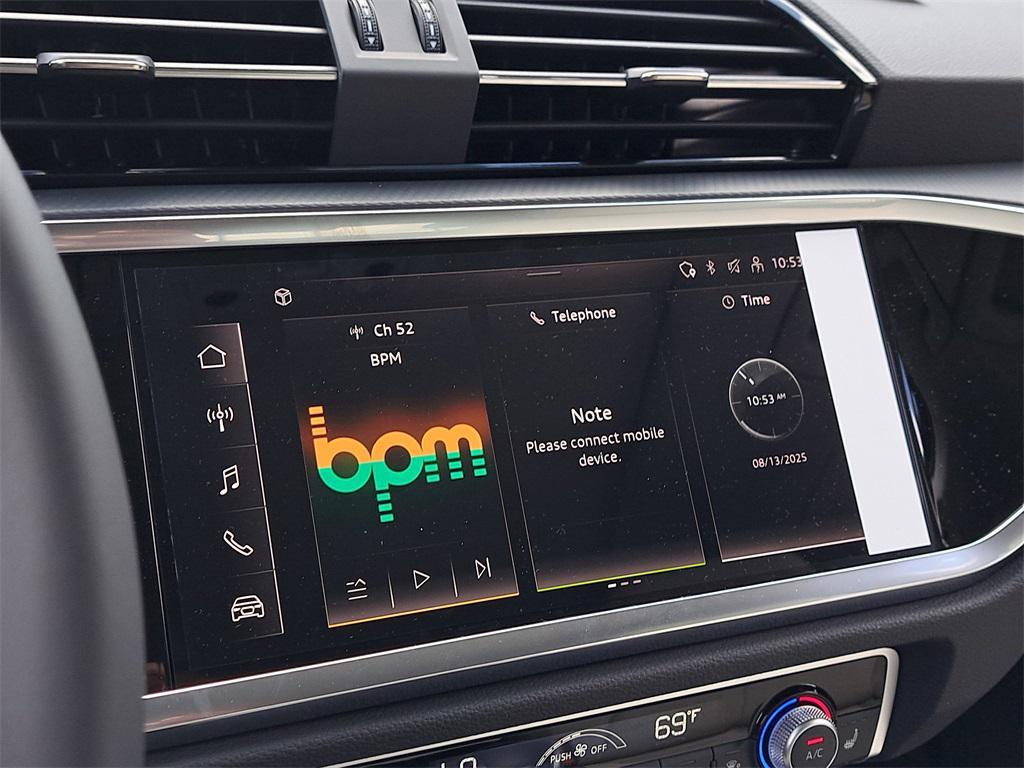 new 2025 Audi Q3 car, priced at $42,810
