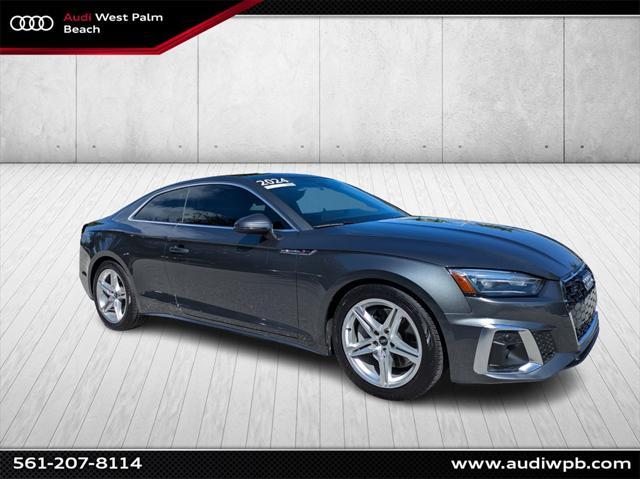 used 2021 Audi A5 car, priced at $28,083