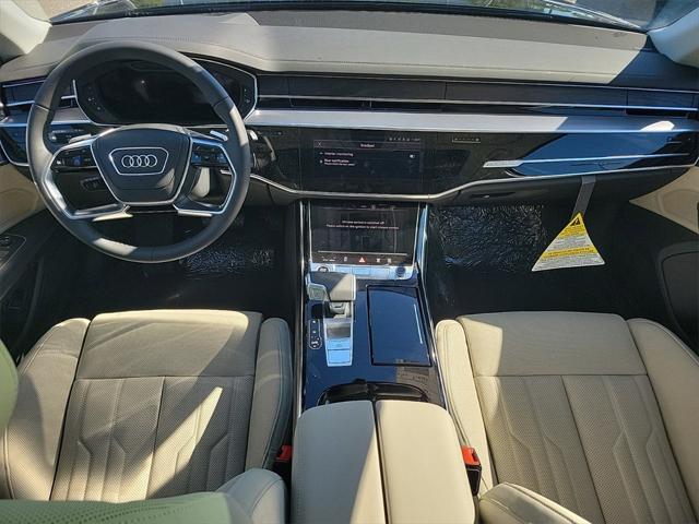 new 2025 Audi A8 car, priced at $93,425