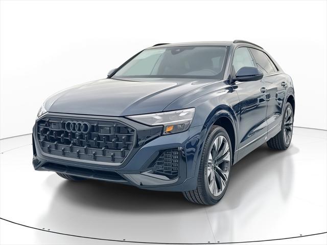 new 2025 Audi Q8 car, priced at $78,215