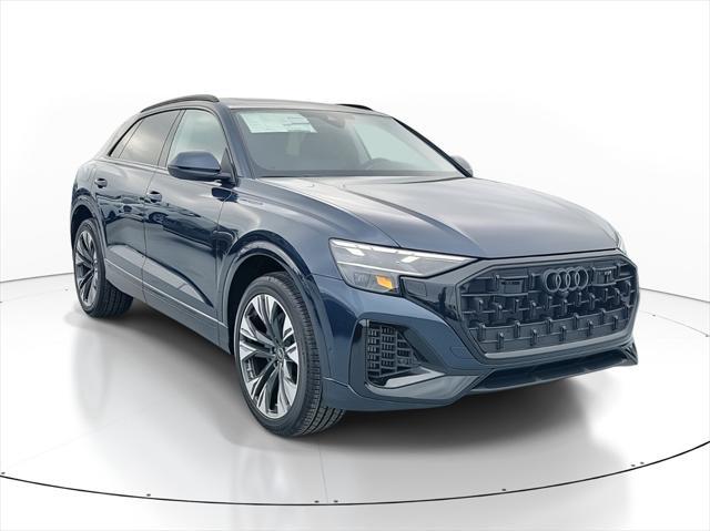 new 2025 Audi Q8 car, priced at $78,215