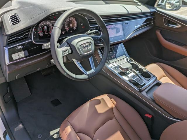 new 2025 Audi Q8 car, priced at $78,265