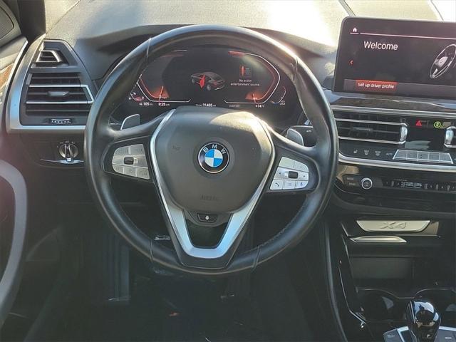 used 2022 BMW X4 car, priced at $39,425