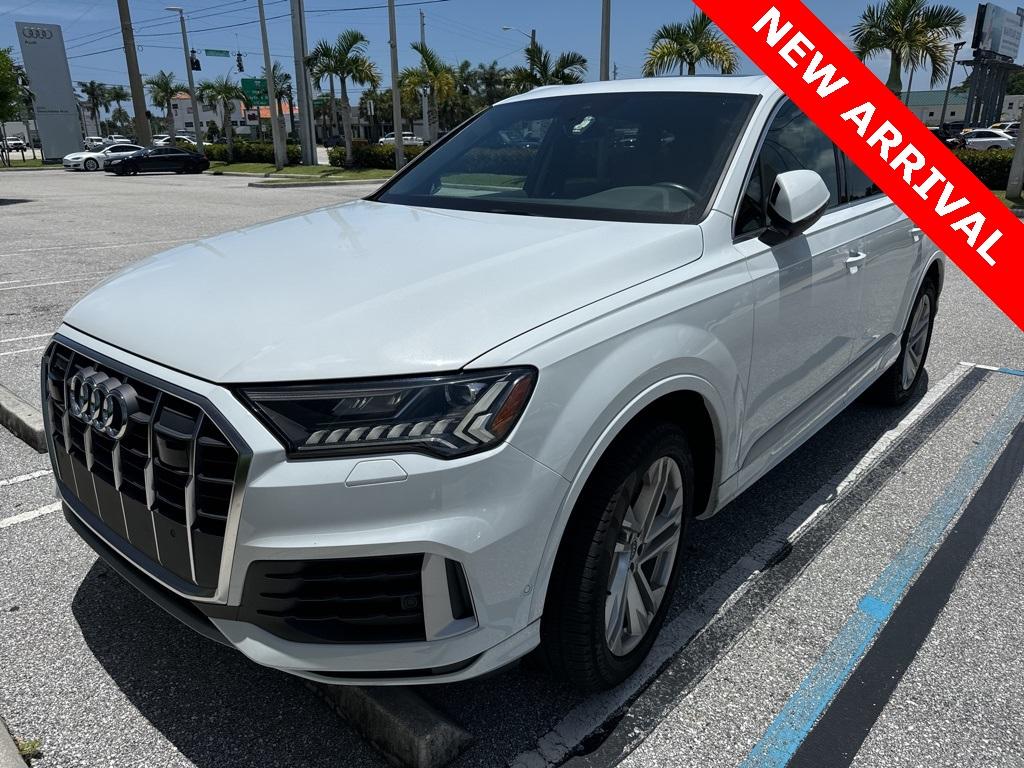 used 2021 Audi Q7 car, priced at $36,550