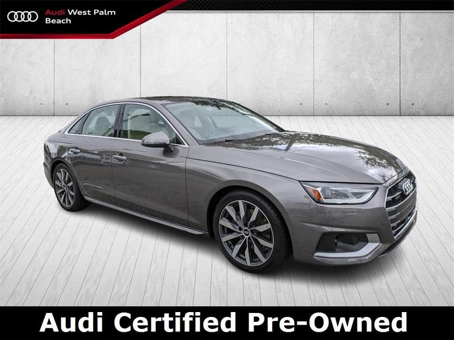 used 2021 Audi A4 car, priced at $28,015