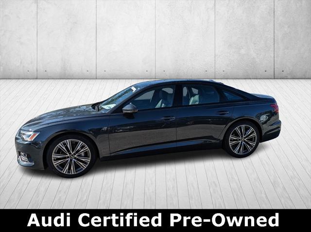 used 2024 Audi A6 car, priced at $49,998