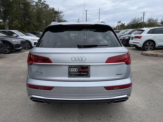 new 2025 Audi Q5 car, priced at $55,085