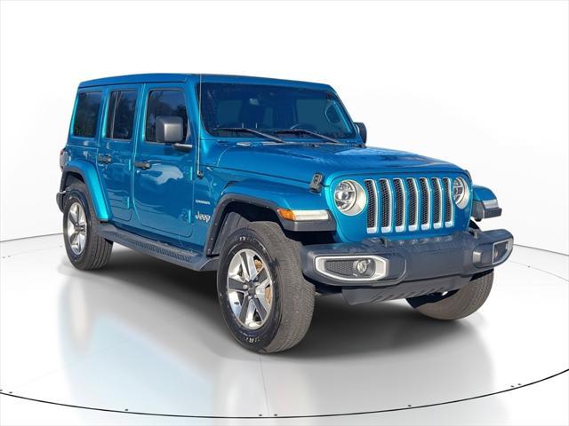 used 2020 Jeep Wrangler Unlimited car, priced at $28,967