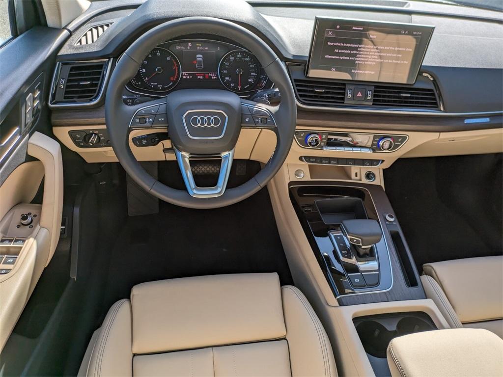 new 2024 Audi Q5 car, priced at $53,495