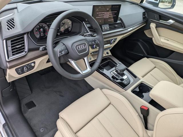 new 2025 Audi Q5 car, priced at $55,085