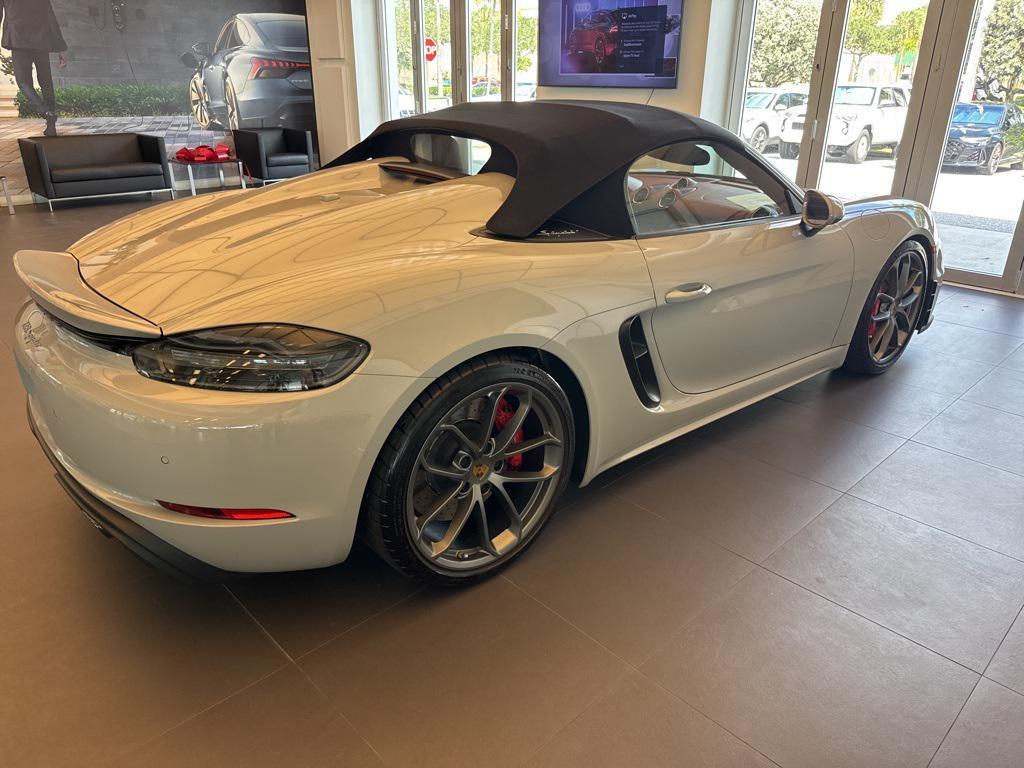 used 2020 Porsche 718 Spyder car, priced at $109,750