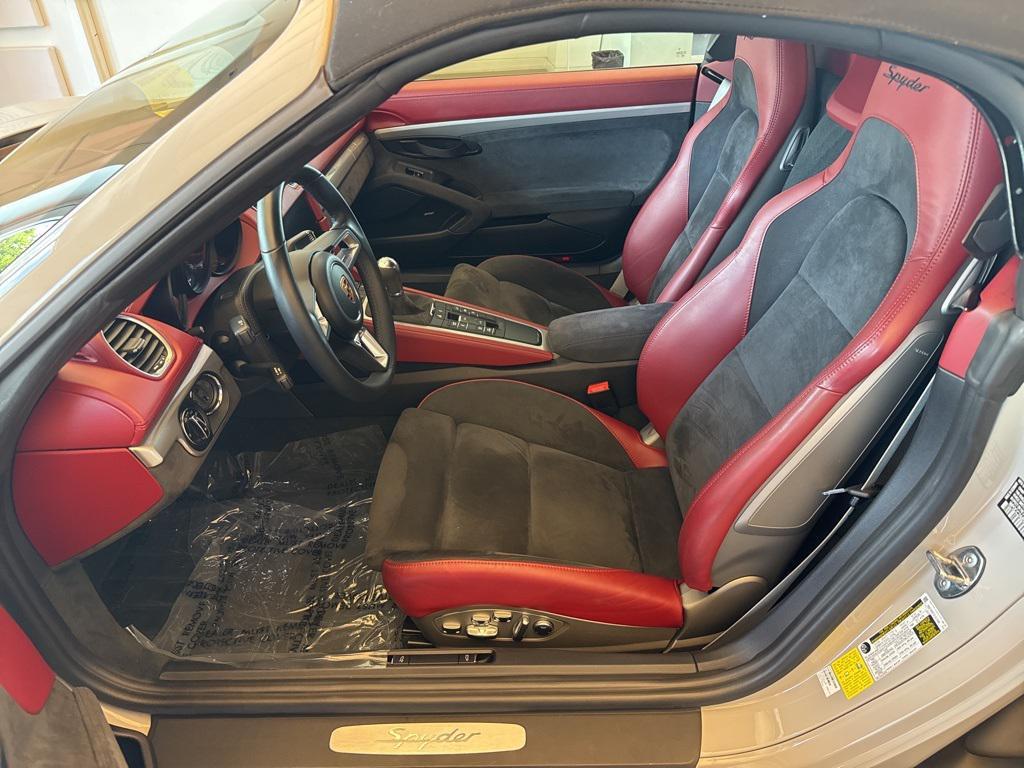 used 2020 Porsche 718 Spyder car, priced at $109,750