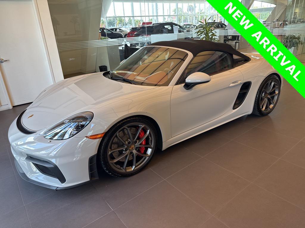 used 2020 Porsche 718 Spyder car, priced at $109,750