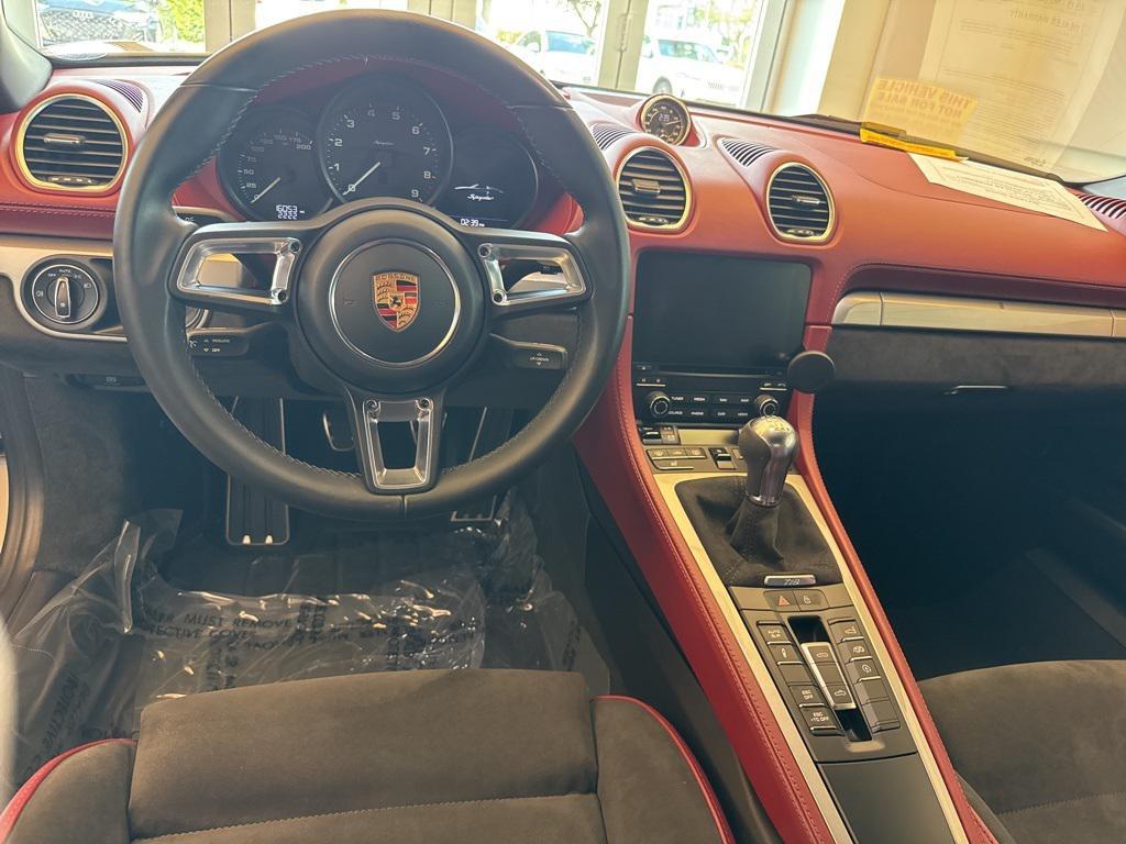 used 2020 Porsche 718 Spyder car, priced at $109,750