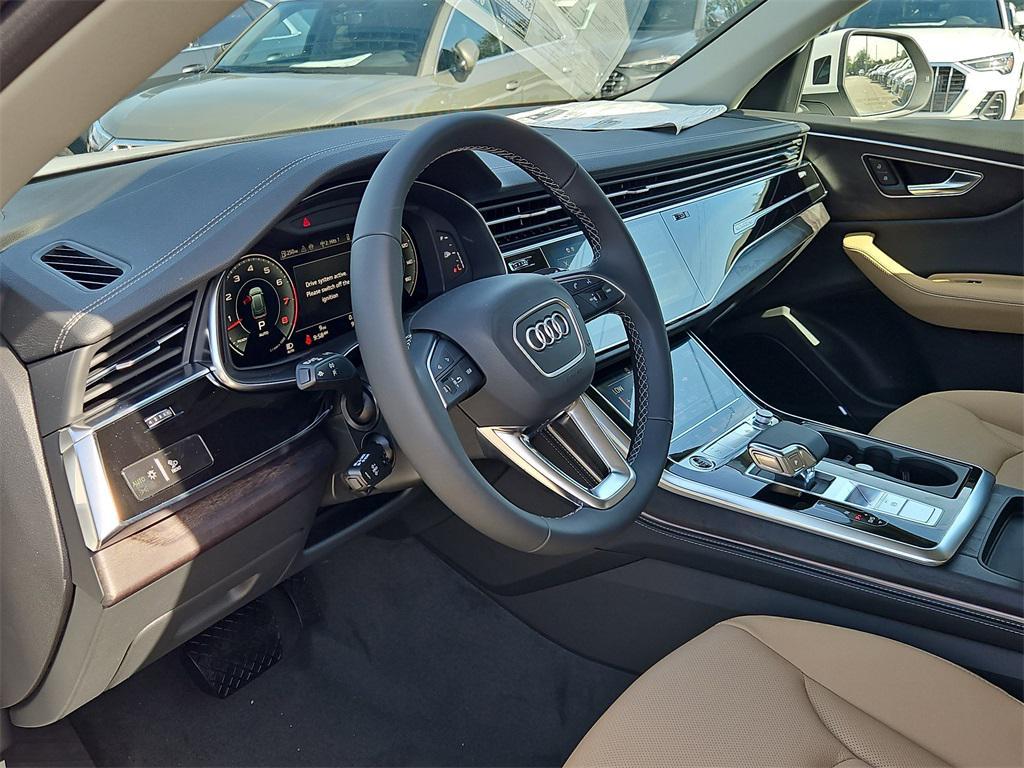 new 2025 Audi Q8 car, priced at $83,715