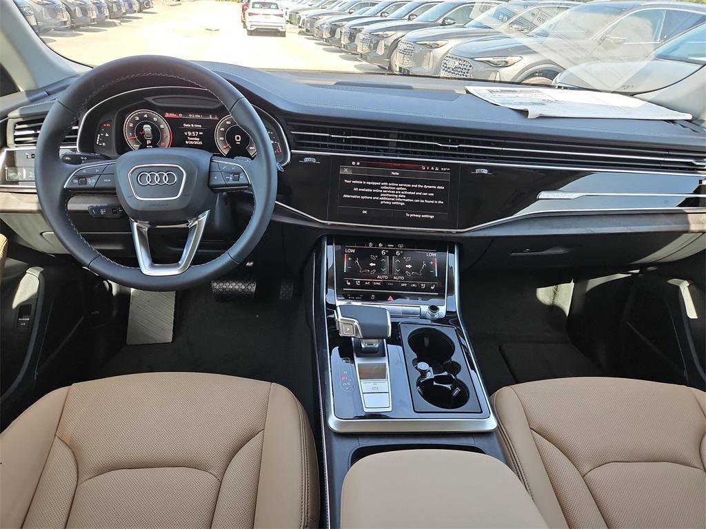 new 2025 Audi Q8 car, priced at $83,715