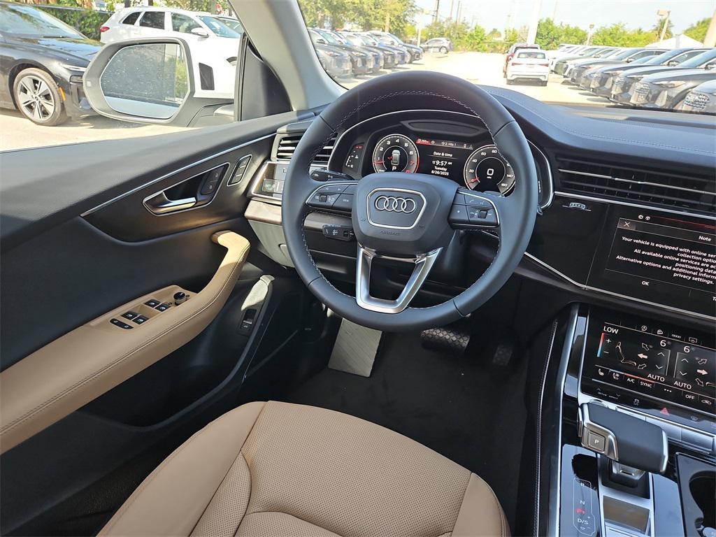 new 2025 Audi Q8 car, priced at $83,715