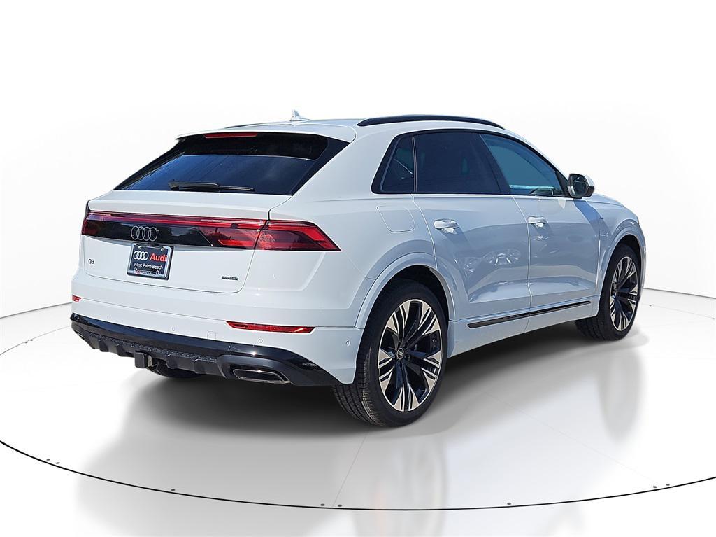 new 2025 Audi Q8 car, priced at $83,715