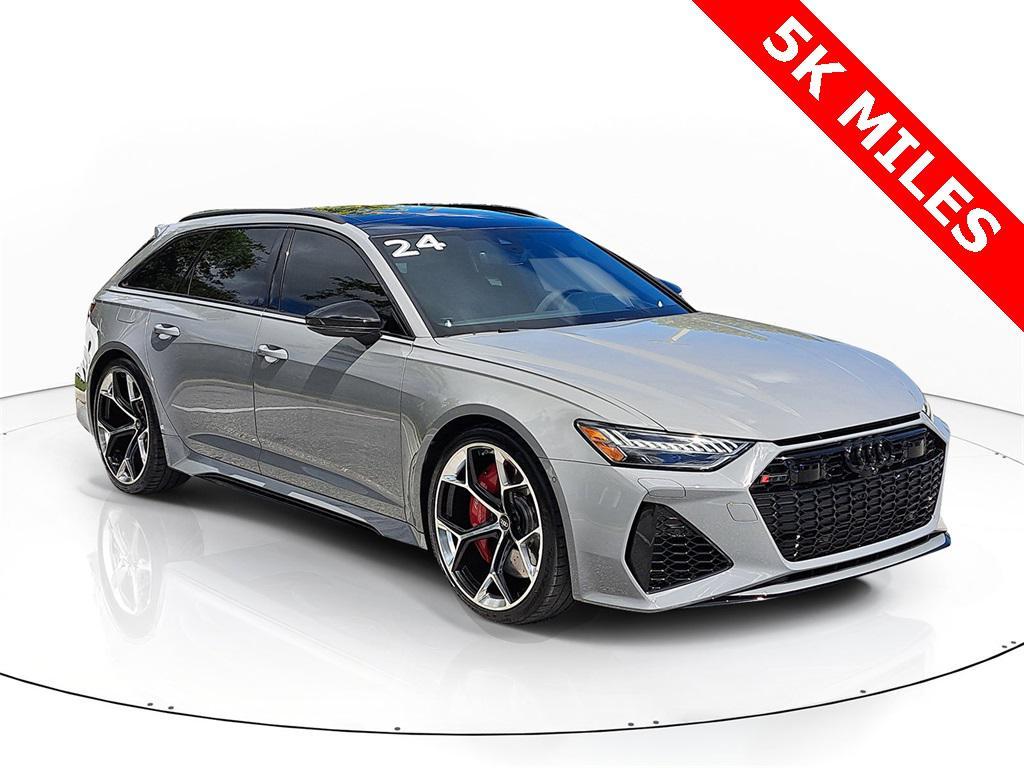 used 2024 Audi RS 6 Avant car, priced at $127,975