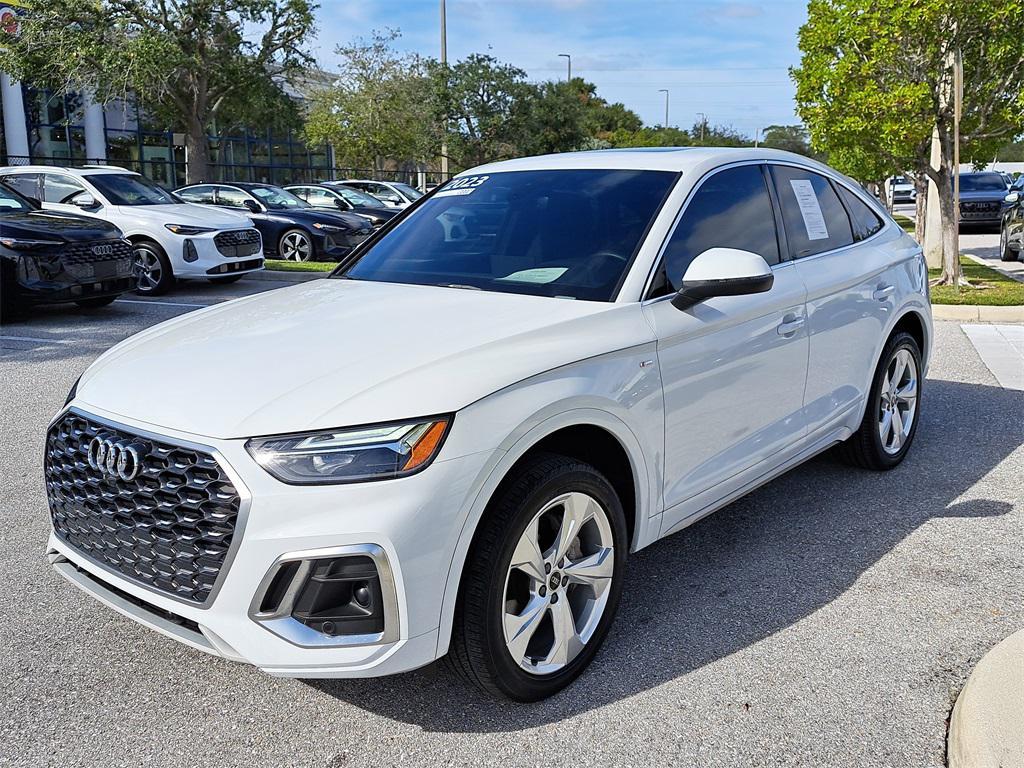used 2023 Audi Q5 car, priced at $36,975