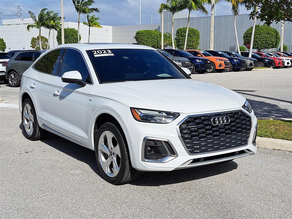 used 2023 Audi Q5 car, priced at $36,975