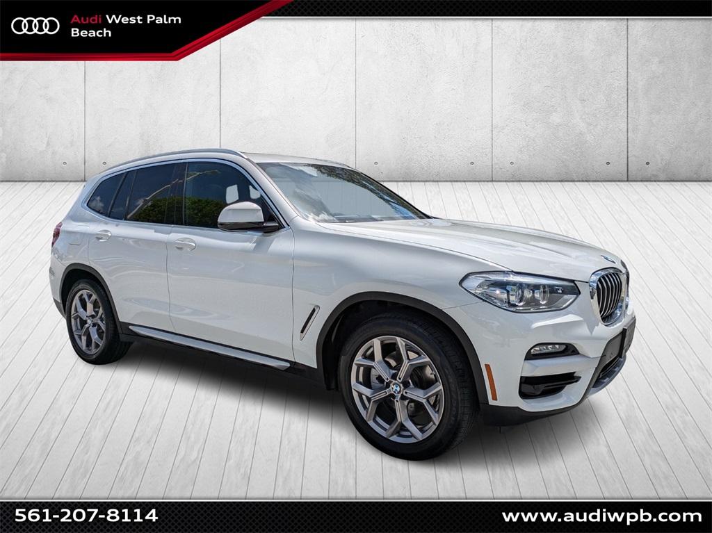 used 2021 BMW X3 car, priced at $33,550