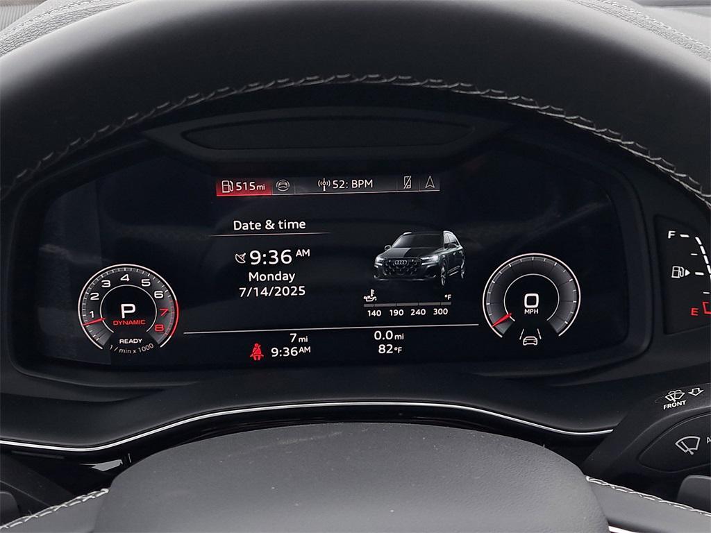 new 2025 Audi Q7 car, priced at $74,795