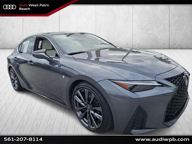 used 2022 Lexus IS 350 car, priced at $38,926