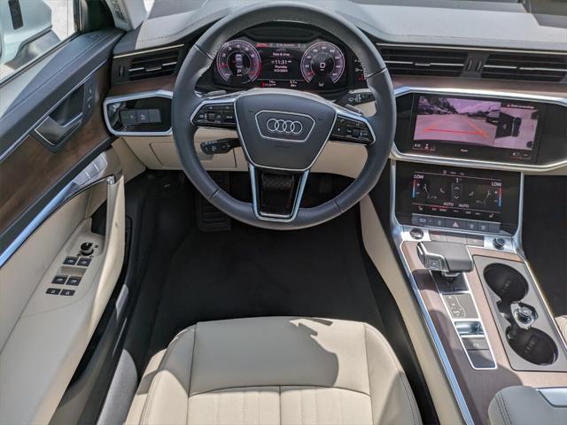 new 2025 Audi A6 car, priced at $70,035