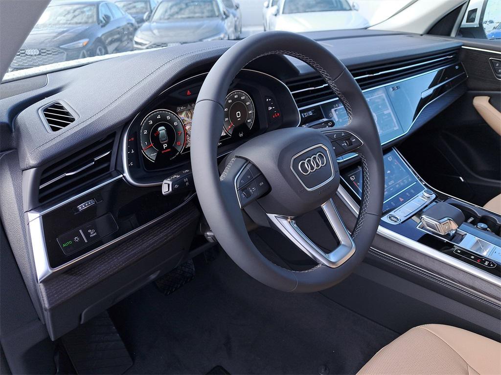 new 2025 Audi Q8 car, priced at $83,715
