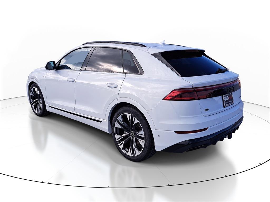 new 2025 Audi Q8 car, priced at $83,715