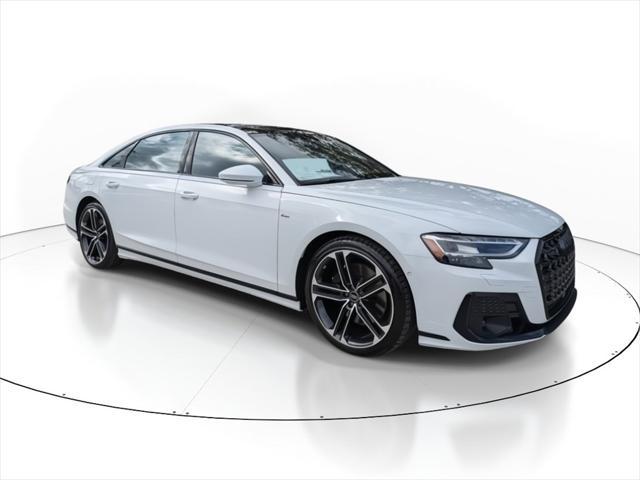 new 2025 Audi A8 car, priced at $106,975