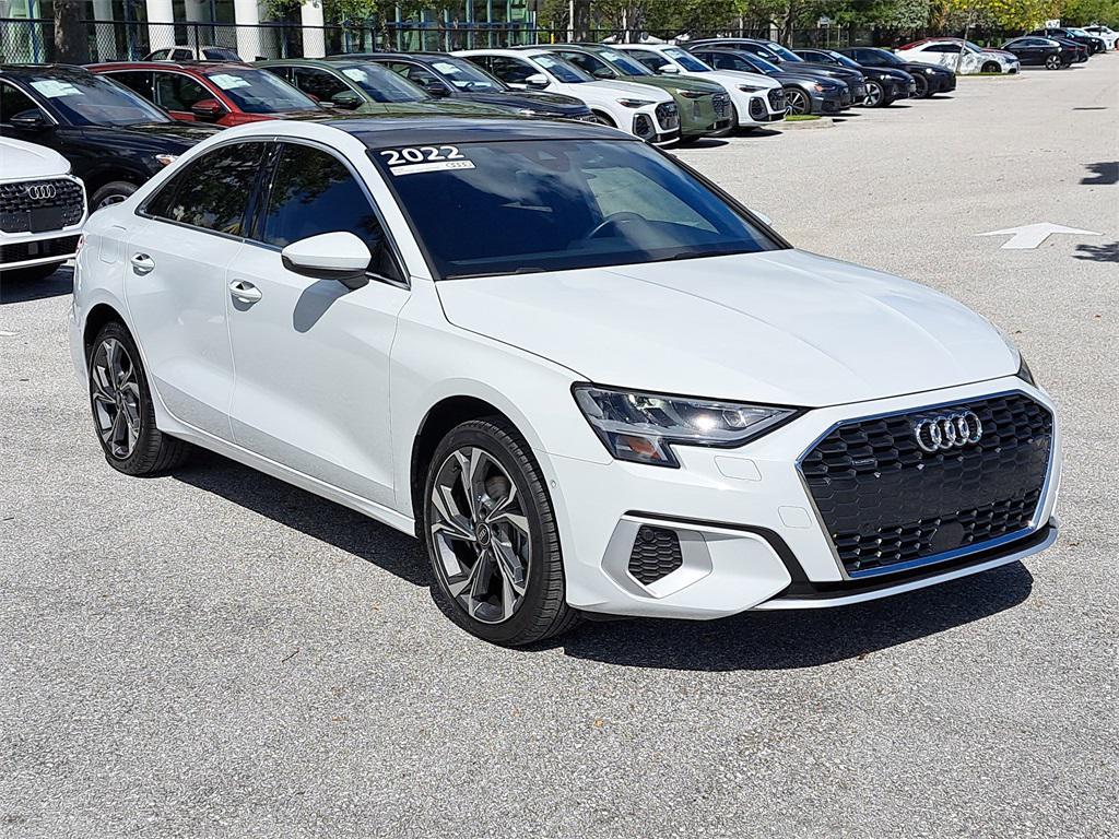 used 2022 Audi A3 car, priced at $27,975