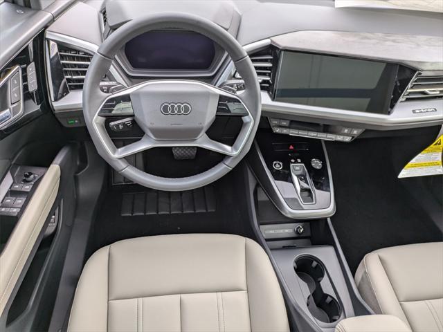 new 2025 Audi Q4 e-tron car, priced at $59,715