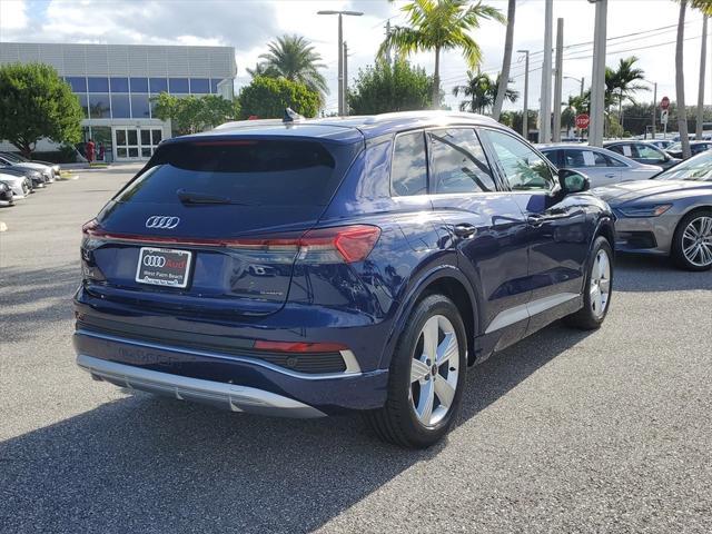 new 2025 Audi Q4 e-tron car, priced at $59,715