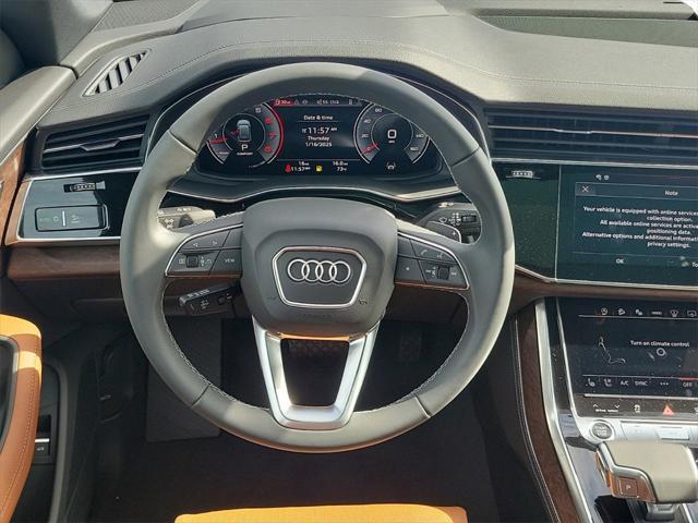 new 2025 Audi Q8 car, priced at $85,965