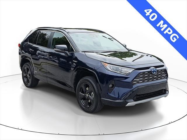 used 2021 Toyota RAV4 Hybrid car, priced at $33,950