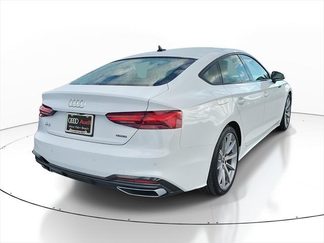 new 2025 Audi A5 Sportback car, priced at $51,075