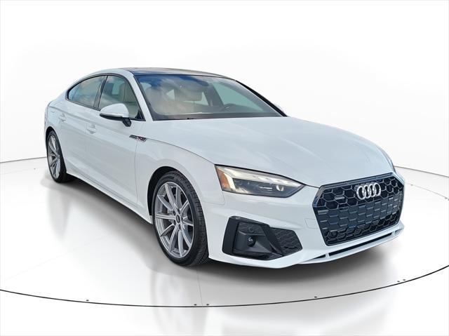 new 2025 Audi A5 Sportback car, priced at $51,075