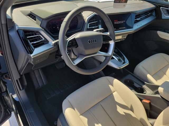 new 2025 Audi Q4 e-tron car, priced at $61,485