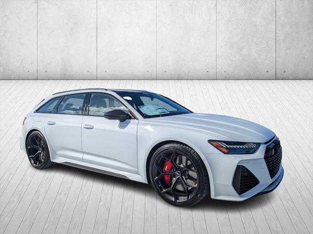 new 2025 Audi RS 6 Avant car, priced at $152,265