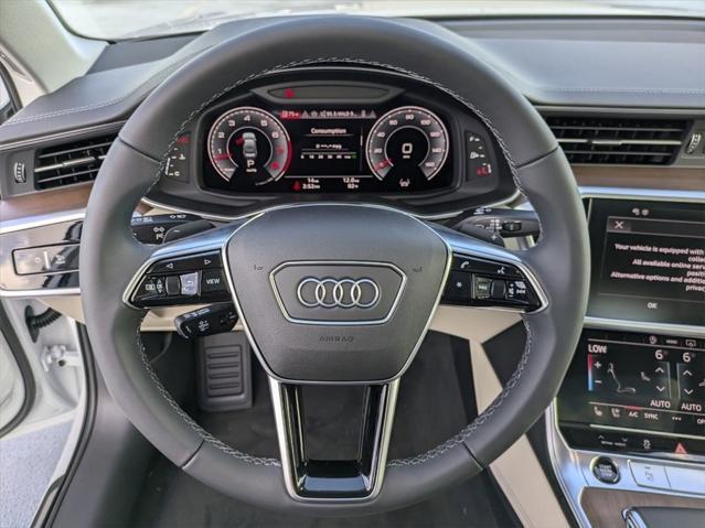 new 2025 Audi A6 car, priced at $72,185