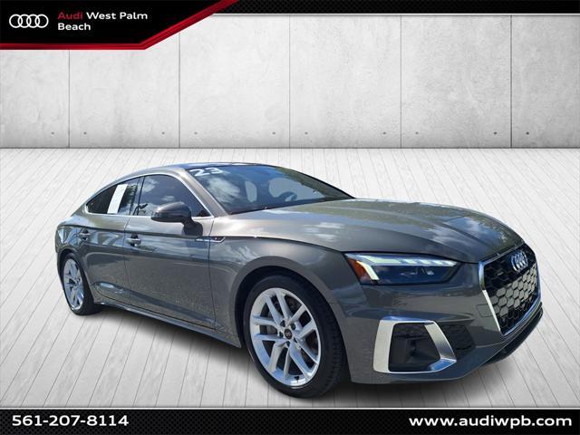 used 2023 Audi A5 Sportback car, priced at $41,154