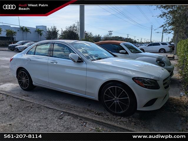 used 2021 Mercedes-Benz C-Class car, priced at $26,774